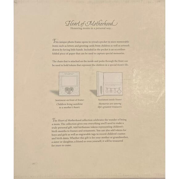 NIB Heart of Motherhood Sentimental Picture Frame - Picture 6 of 6